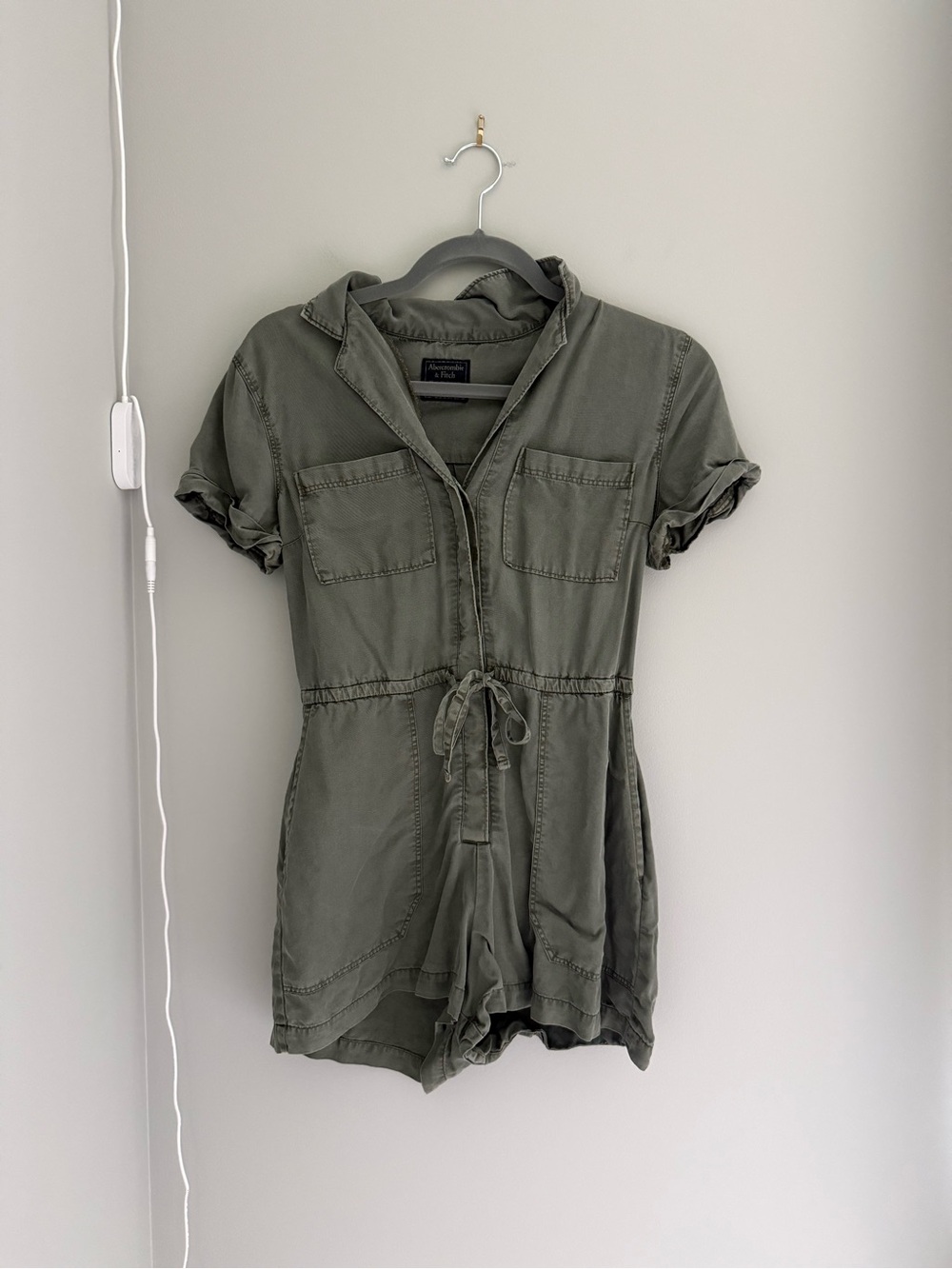 Utility Short Sleeve Romper